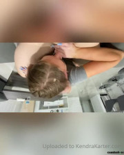 Kendra Karter aka kendrakarter onlyfans Cute passion pulls the cap with his fingers