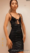 babygirlgin onlyfans Cute blonde erotically posing in stockings