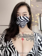 zhangheyu onlyfans  cutie kneads big tits