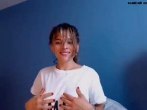 Kendall Tyler_Kendall Tyler Crazy girl caresses shaved pussy