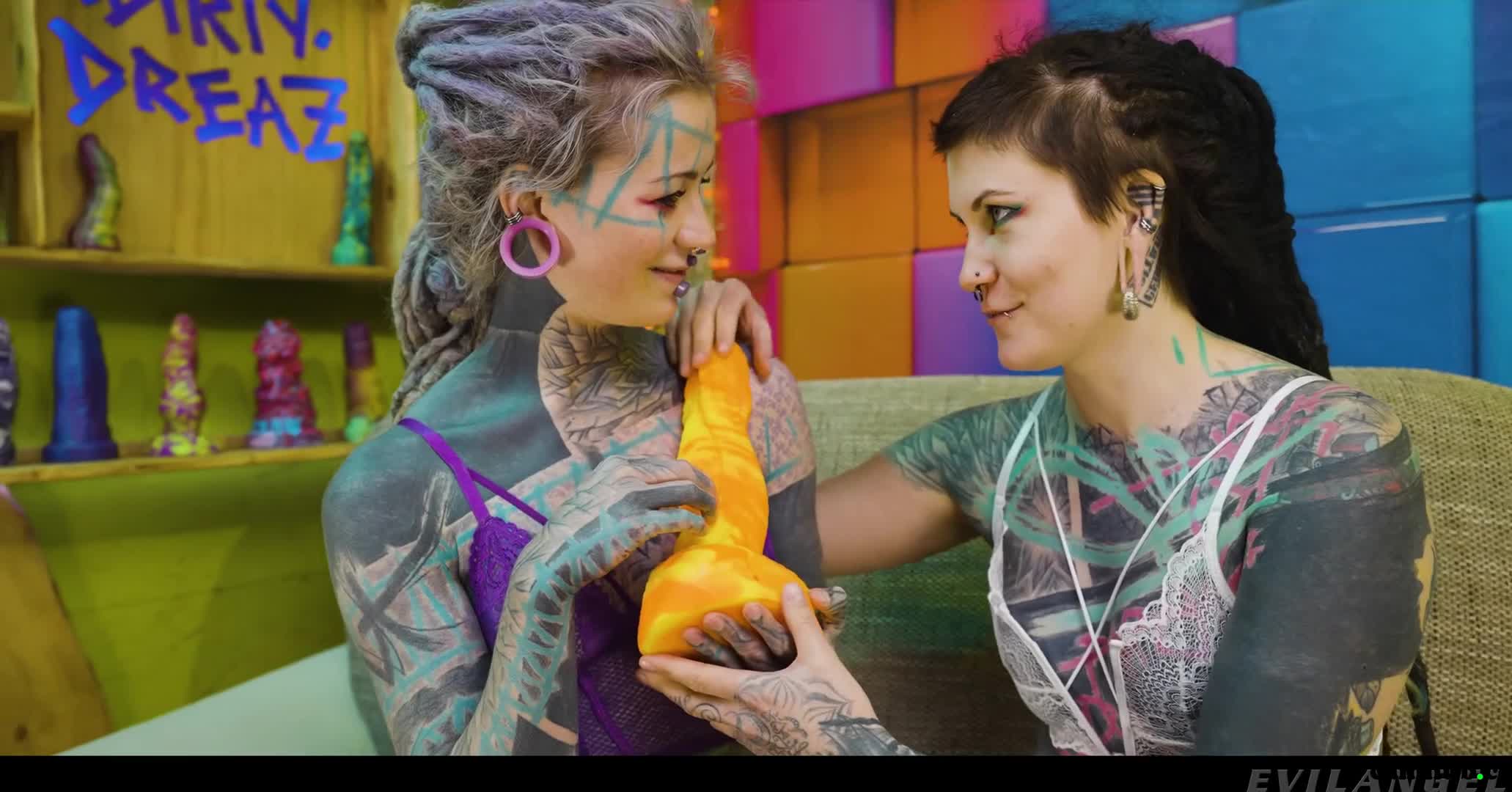 Performer threesome tattoo girls - #1 Records Sex Cam | ePornREC