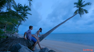 Sunrise Quickie On The Beach