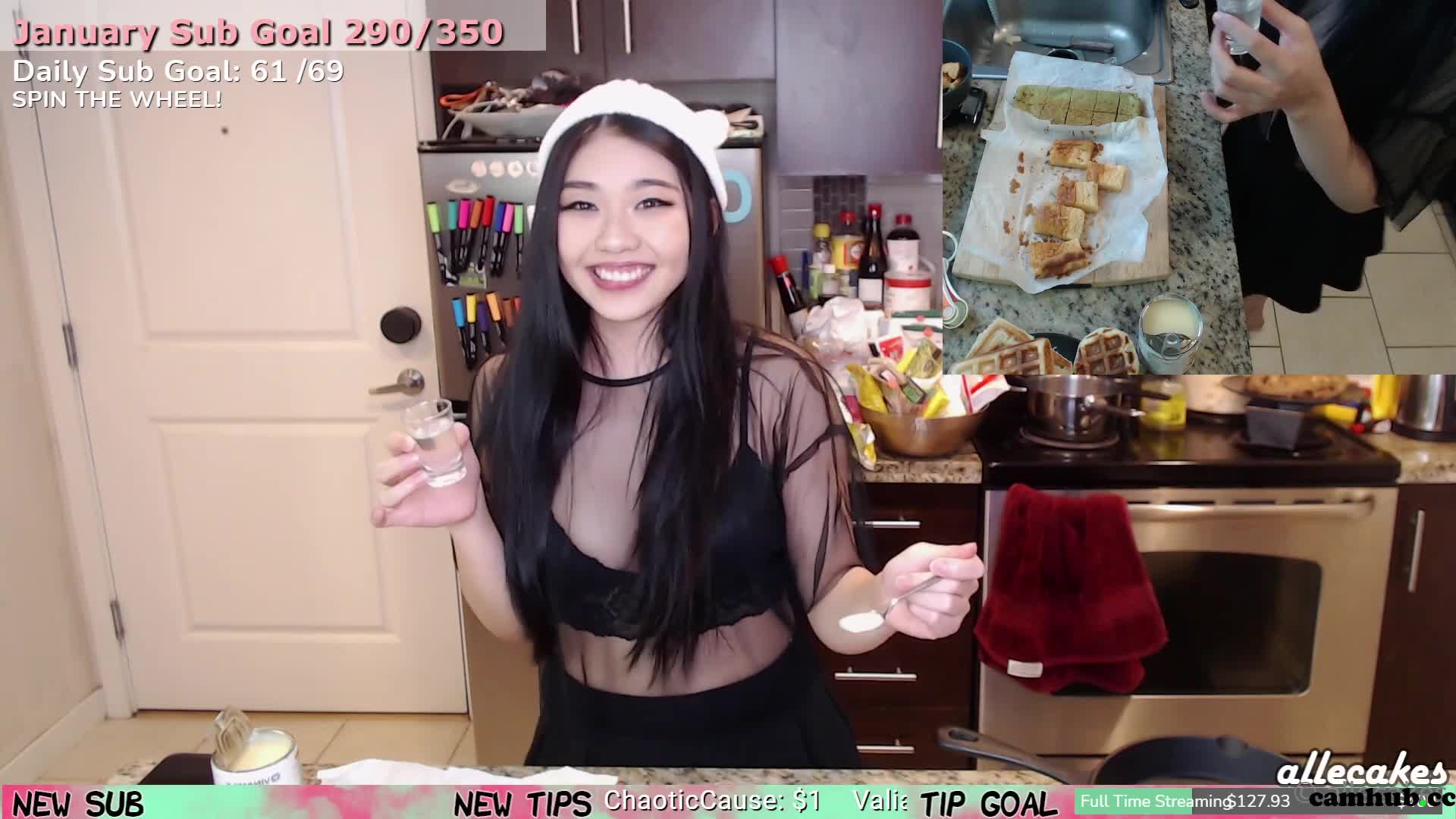 Performer Alle Cakes aka allecakes onlyfans 10 March 2022 Latest webcam 2022 - #1 Records Sex Cam | ePornREC