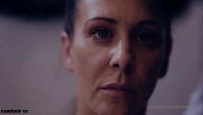 cheriedeville onlyfans  caresses his tits