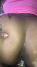 laylared1 onlyfans Lustful mare rides a dildo