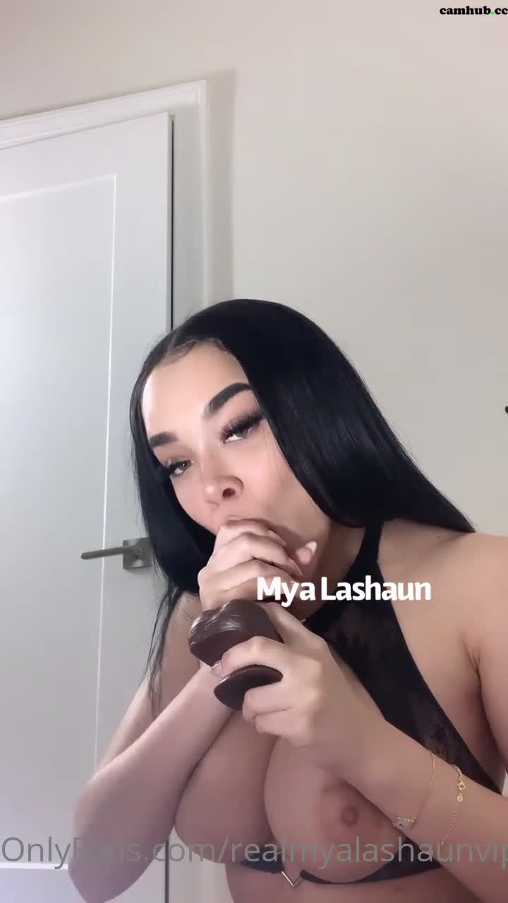 Performer Mya Lashaun aka realmyalashaunvip onlyfans 3 March 2022 Latest webcam 2022 - #1 Records Sex Cam | ePornREC