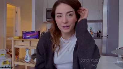 SandyInLace onlyfans Hurricane Shmara handles juicy penis scoundrel