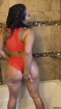 Taeler Made aka taelermade onlyfans Naughty blonde engaged caresses with a fancy man