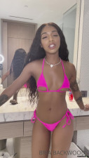 Bria Backwoods aka briabackwoods onlyfans spicy babe having fun in private