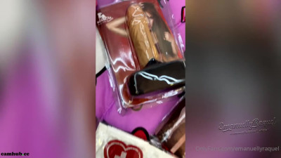 Emanuelly Raquel aka emanuellyraquel onlyfans small nipple masturbating pussy sex toy