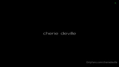 Cherie DeVille aka cheriedeville onlyfans watch 21-08-2022 Latest Porn