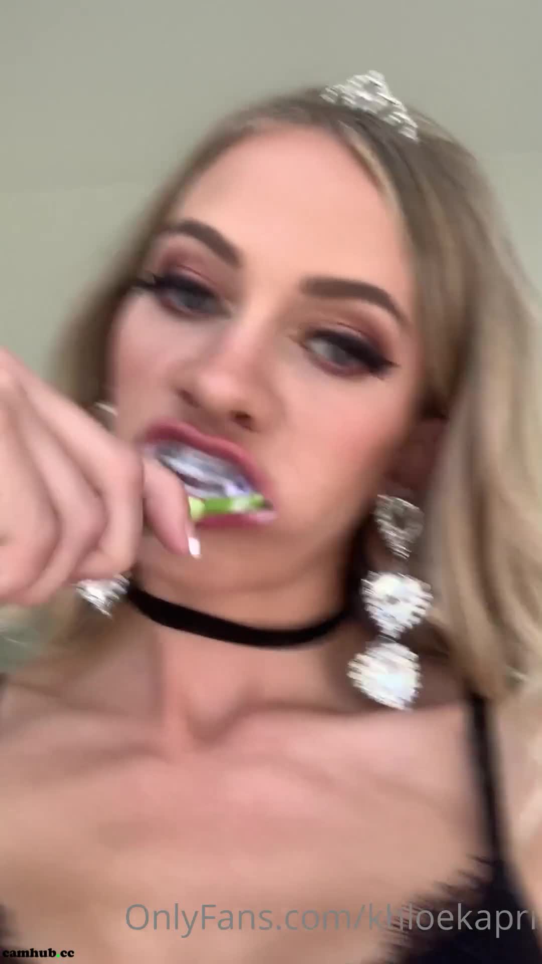 Performer Khloe Kapri aka khloekapri onlyfans hot pussy pushes vagina, # 1 Porn Archive - ePornREC