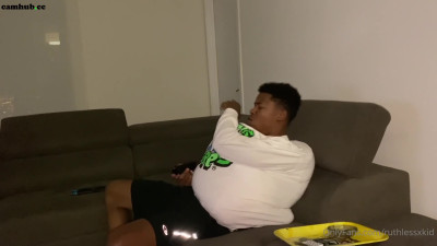 Lil D aka ruthlessxkid onlyfans  having fun with a toy