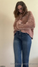 Lilah Anne aka lilahanne onlyfans shy babe fucks pussy with phallus