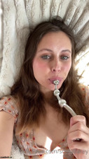 Stella Barey aka stellabarey onlyfans tanned lady fucks her friend