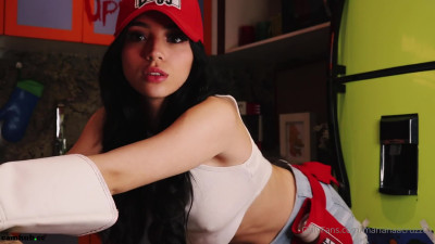 Mariana Cruz aka marianaacruzz onlyfans appetizing chick caresses intimate places