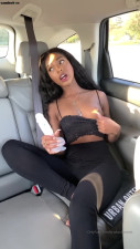 Bria Backwoods aka briabackwoods onlyfans exciting rubber dick jumps