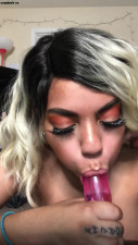 Mariaa Skyy aka mariaaskyy onlyfans test curly shy in fries